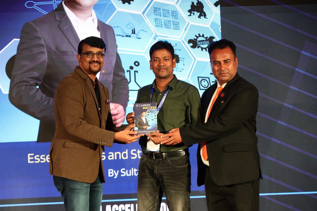 Sultan Mahmud honoured for publishing his first book 'IT Career Success Blueprint'